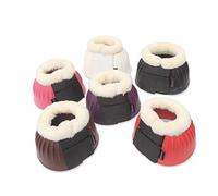 ARMA Fleece Over Reach Boots Red - Full