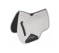 Shires Performance Euro Cut Luxe Saddlecloth - Silver - 15-16.5"