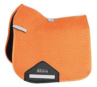 Shires Performance Full Size Suede Dressage Saddlecloth - Burnt Orange