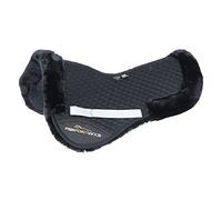 Shires Performance Fully Lined Half Pad - Black: 17-18"