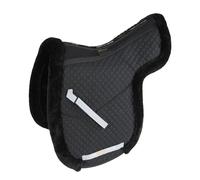 Shires Performance Fully Lined Numnah - Black - 17-18"