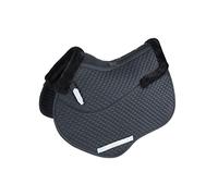 Shires Performance Half Lined Jump Saddlecloth 15-16.5": Black