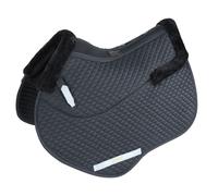 Shires Performance Half Lined Jump Saddlecloth - Black - 17-18"