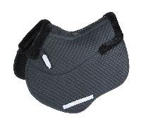 Shires Performance Half Lined Jump Saddlecloth - Black - Size: Full