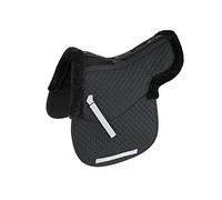 Shires Performance Half Lined Numnah - Black - 15-16.5"