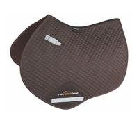 Shires Performance Jump Saddlecloth - Brown - Size: Full