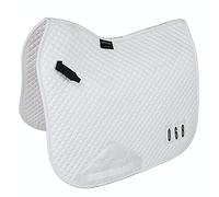 Shires Performance Numbered Dressage Saddlecloth 17-18" - White