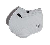 Shires Performance Numbered Jump Saddlecloth 17-18" - White