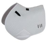 Shires Performance Numbered Jump Saddlecloth 17-18" - White