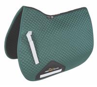 Shires Performance Saddlecloth - Green - Size: Pony