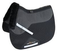 Shires Performance Soft Grip Saddlecloth - Black - 17-18"