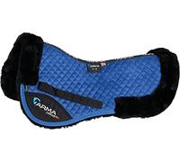 Shires Performance Suede Half Pad 15-16.5" - Royal Blue