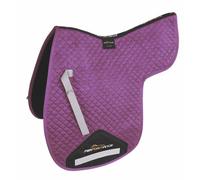 Shires Performance Suede Numnah - Purple - Size: Full