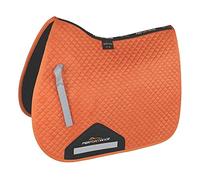 Shires Performance Suede Saddlecloth in Orange 17-18, Brtorg
