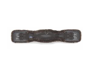 Shires Performance Supafleece Dressage Girth - Elastic Brown - 24"