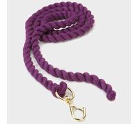 Shires Plain Headcollar Lead Rope, Purple One Size