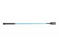 Shires Plain Stem Whip Bright Blue - 26.5 Inches