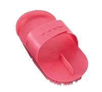 PLASTIC CURRY COMB HORSE EQUESTRIAN GROOMING TIDYING CLEANING STABLE YARD [BABYPNK] [ONE SIZE]
