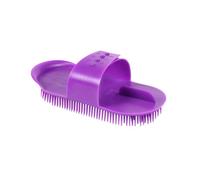 Shires Plastic Horse Curry Comb Purple (One Size)