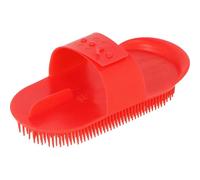 Shires Plastic Horse Curry Comb Red (One Size)
