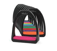 Shires Compositi Premium Profile Stirrup Treads - Adult · Burgundy