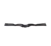 Shires RAPIDA FreedomFit Double Horse Headpiece Black - Cob