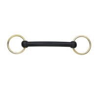 Shires Rubber Covered Overcheck Bradoon - Horse Bridle Bits - Size: 3.5 inch
