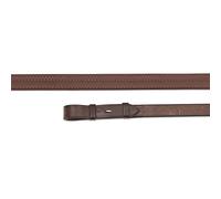 Shires rubber Grip Reins 54 Inch x 7/8 Inch Havana