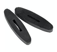 Shires Rubber Horse Rein Stops (Pack Of 2) Black (One Size)