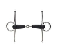 Shires Soft Rubber Covered Full Cheek Snaffle - 4.5"