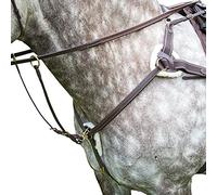 Shires Salisbury 5 Five Point Leather Breastplate Australian Nut X.Full