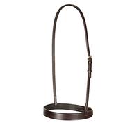 Shires Salisbury Berrington Leather Hunter Noseband (Full, Australian Nut)