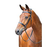 Shires Salisbury Berrington Snaffle Bridle (Small Pony, Black)