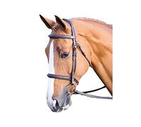 Shires Salisbury Fairford Bridle in Australian Nut Brown Pony, Ausnut