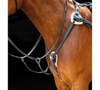 Shires Salisbury Five Point Breastplate Havana - Cob