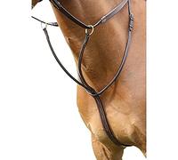 Shires Salisbury Running Martingale-Australian Nut Cob