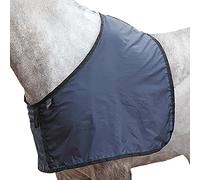 Shires Satin Anti-Rub Horse/Pony Bib in Navy EXTRA Fulll, Navy
