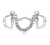 Shires Slotted Cheek Port Mouth Kimblewick - Steel - 5.5