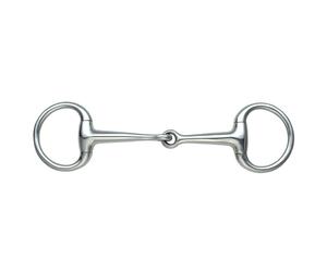 Shires Small Ring Dressage Eggbutt Bradoon - Horse Bridle Bits - Size: 3.5 inch