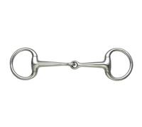 Shires Small Ring Dressage Eggbutt Bradoon - Steel - 5