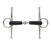 Shires Soft Rubber Covered Full Cheek Snaffle - 5.0"