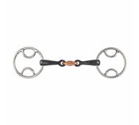 Shires Sweet Iron Bevel Bit with Lozenge - Black Sweet Iron - 5