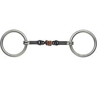 Shires Sweet Iron Copper Roller Snaffle: 5.25"