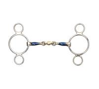 Shires Sweet Iron Lozenge Horse 2 Ring Gag Bit ER349