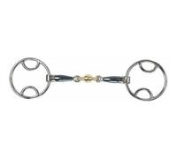 Shires Sweet Iron Lozenge Horse Bevel Bit Blue (5In)