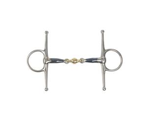 Shires Sweet Iron Lozenge Horse Full Cheek Snaffle Bit ER280