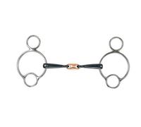 Shires Sweet Iron Lozenge Horse Universal Bit Black (4.5In)