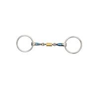 Shires Sweet Iron Roller Horse Loose Ring Snaffle Bit ER306