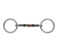 Shires Sweet Iron Roller Horse Snaffle Bit Black (5.25In)