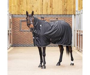 Shires Tempest 0g Lite Combo Stable Rug - Black 6'3" / 75", Black